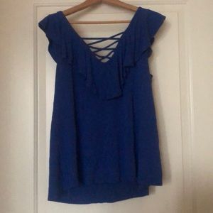 royal blue top